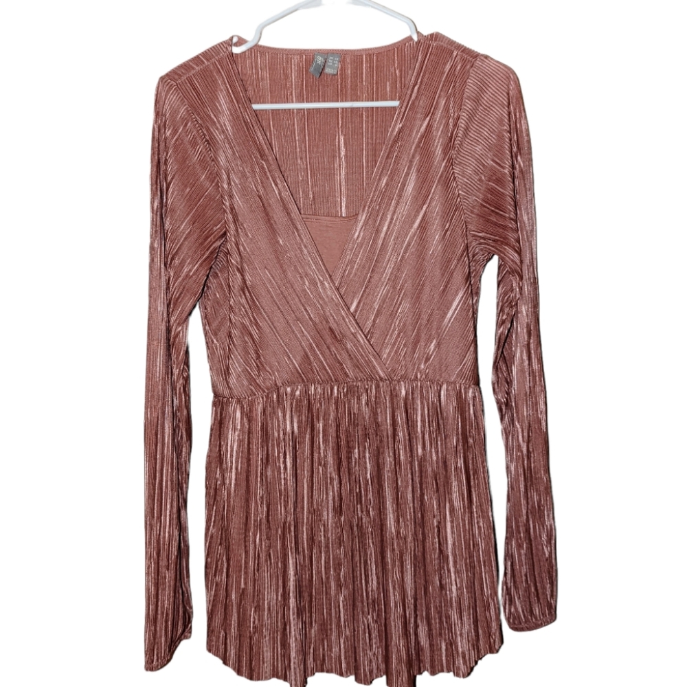 ASOS Accordion Pleats Top Size 8